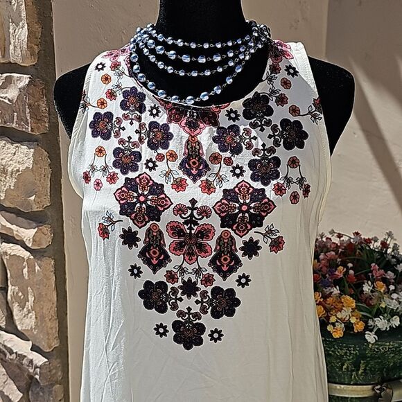 Xhilaration sleeveless sundress size large - Picture 1 of 12